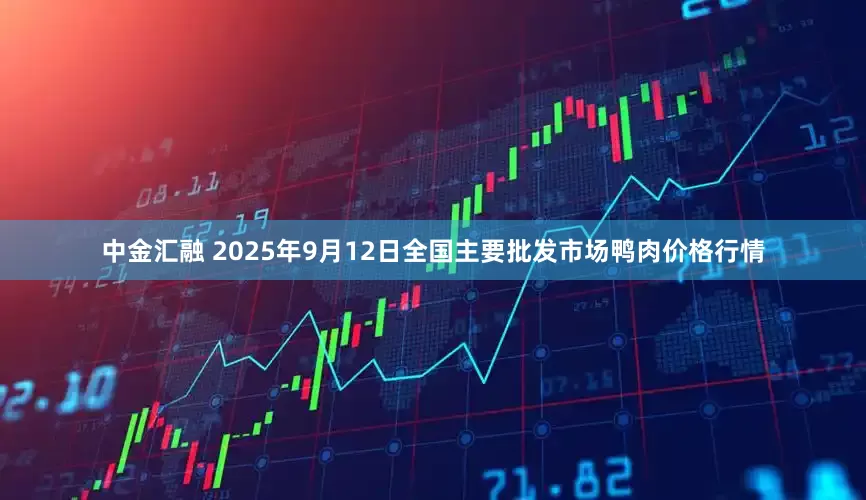 中金汇融 2025年9月12日全国主要批发市场鸭肉价格行情